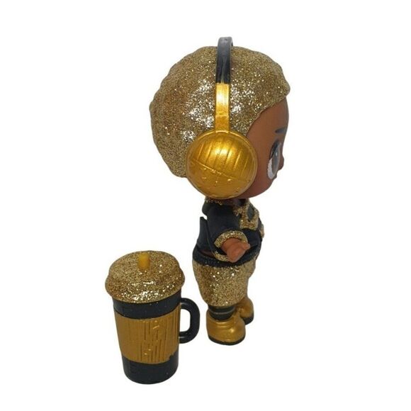 LOL Surprise Boys KING BEE RARE Lol Glitter Bling Series Mini 3" Figure Doll Toy - Picture 3 of 5